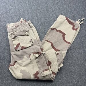 Match Matchstick Cargo Camo Pants Mens Size 32x30 Grunge Streetwear